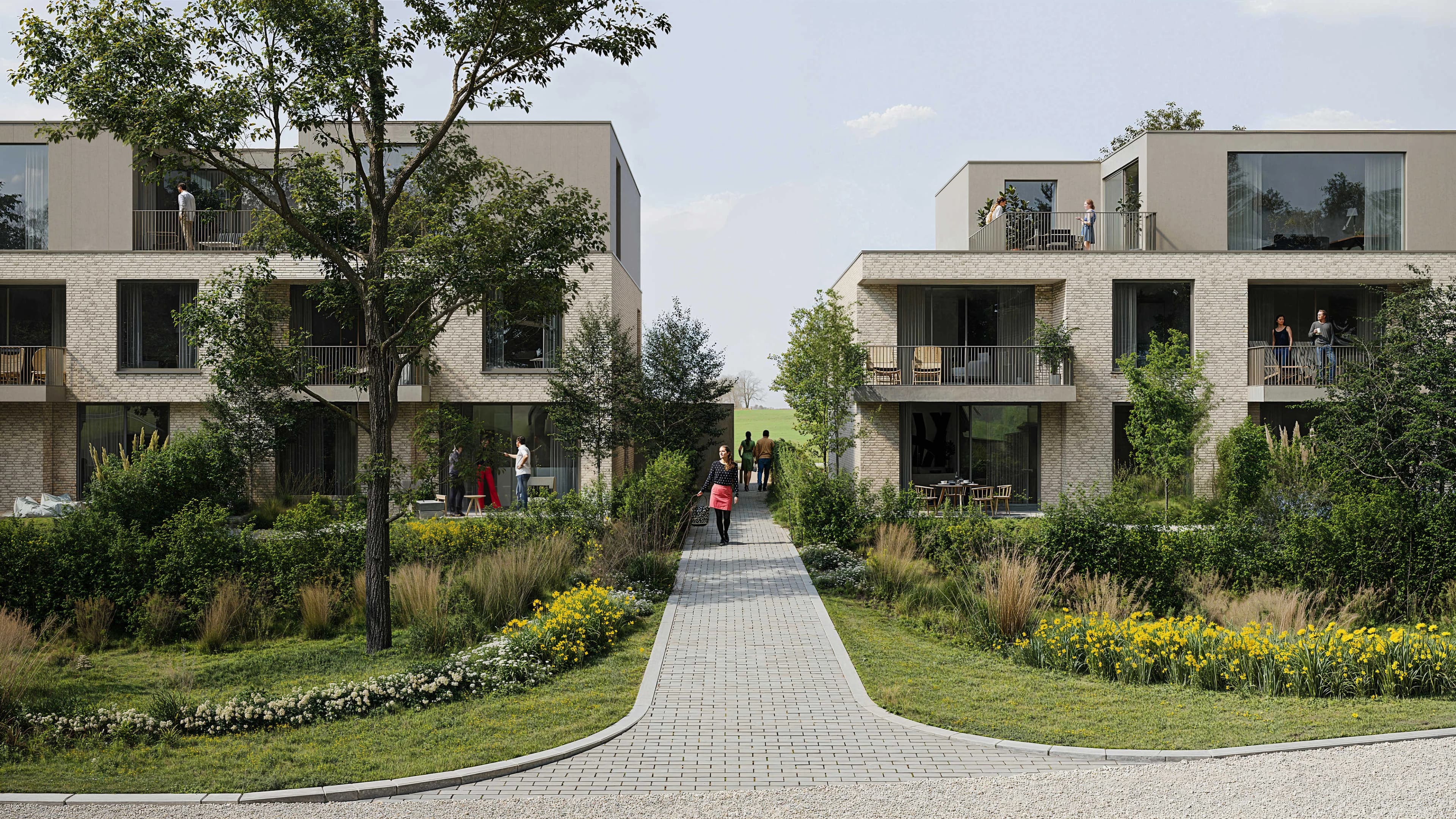Binnenpleisterwerken Residentie Vennenpark Lommel
